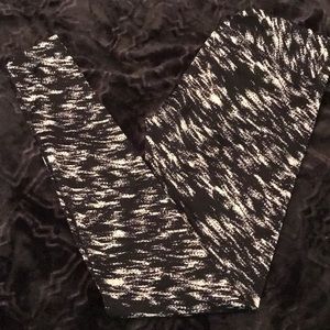 Beyond Yoga White Noise Full Length Leggings